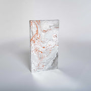 rose gold antique patina on LiteMirror with a white background